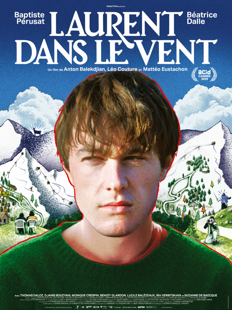 LAURENT DANS LE VENT - Affiche