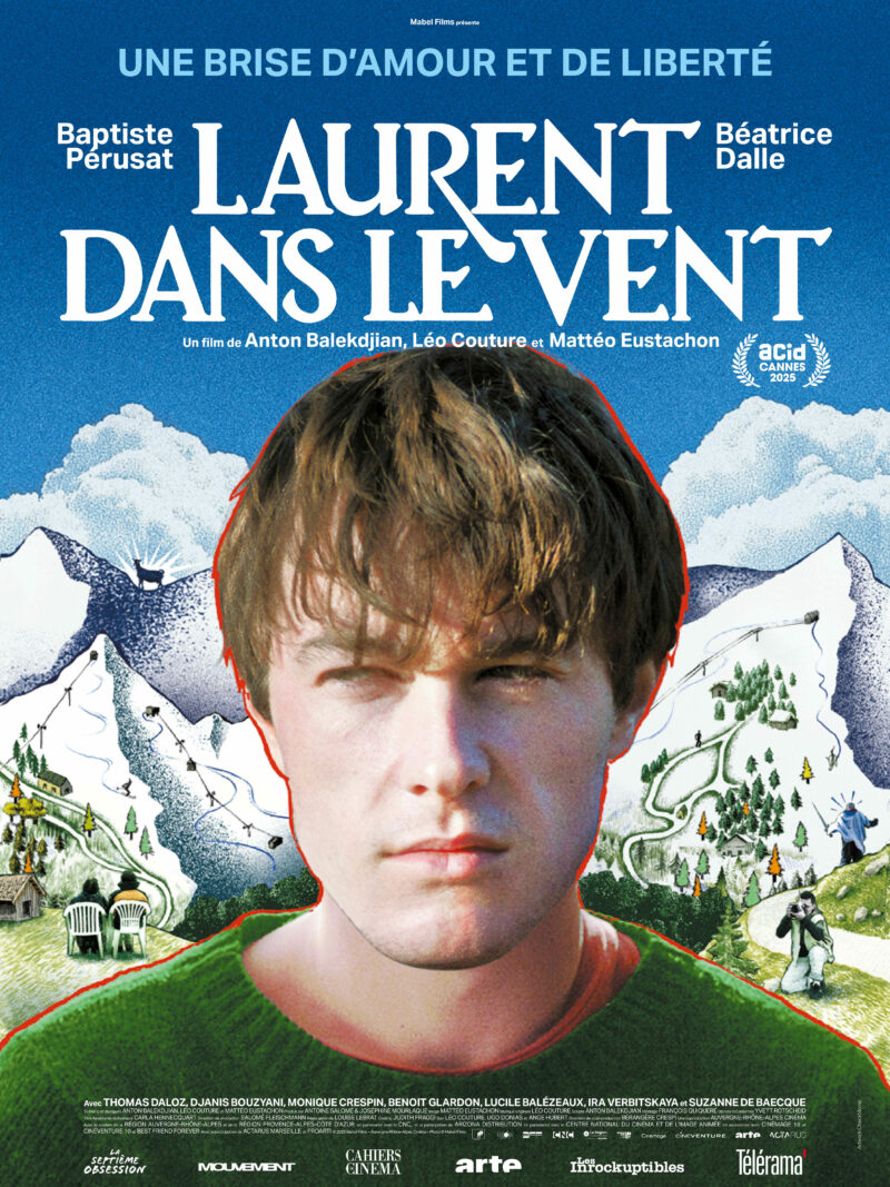 LAURENT DANS LE VENT - Affiche